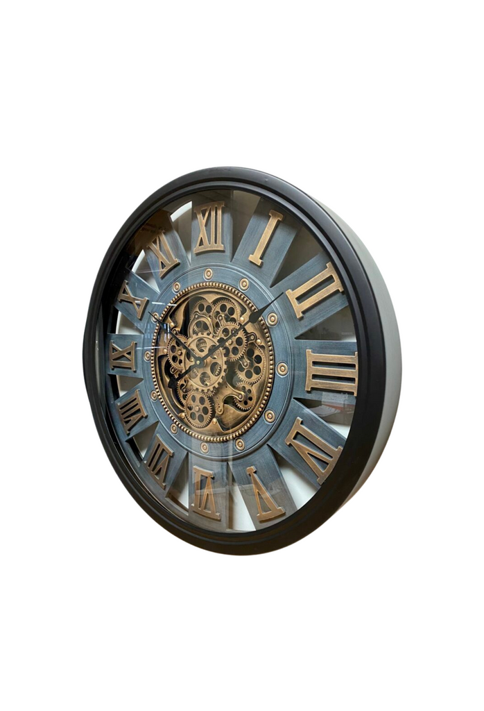 Theo Luxurious Rotary Gears Wall Clock