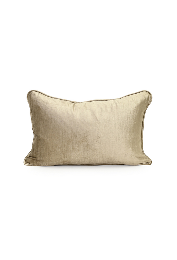 Coco Piped Cushion - Vintage Gold