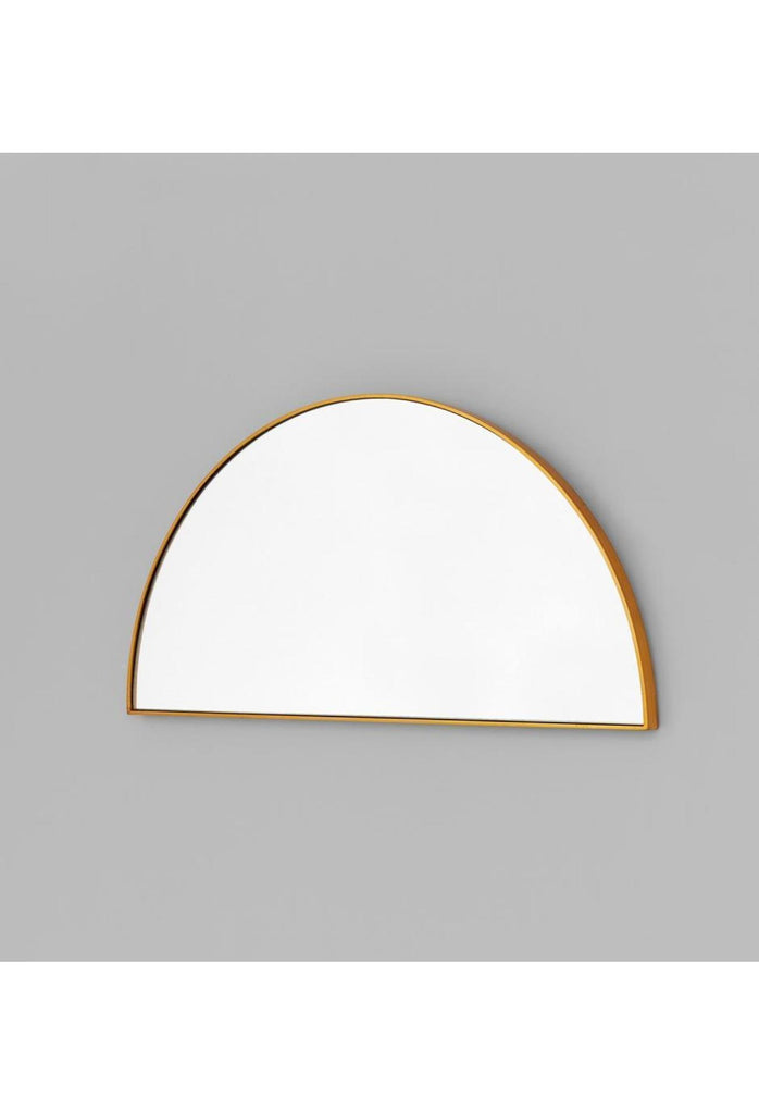 Arch Mirror Low Brass