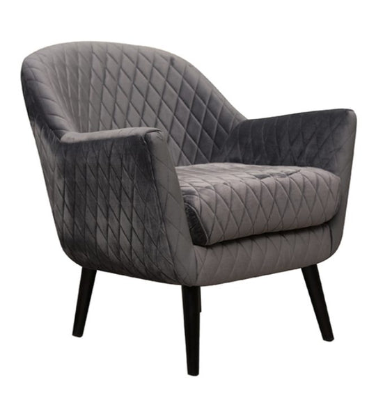 Claude Club Chair – Charcoal