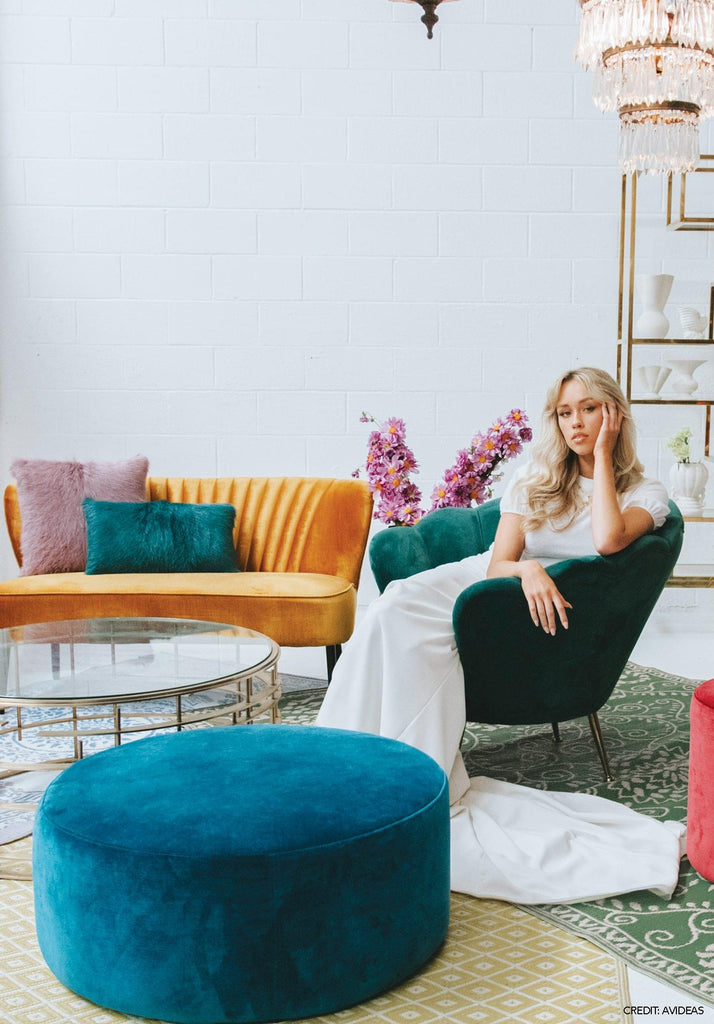 Soren Armchair – Navy