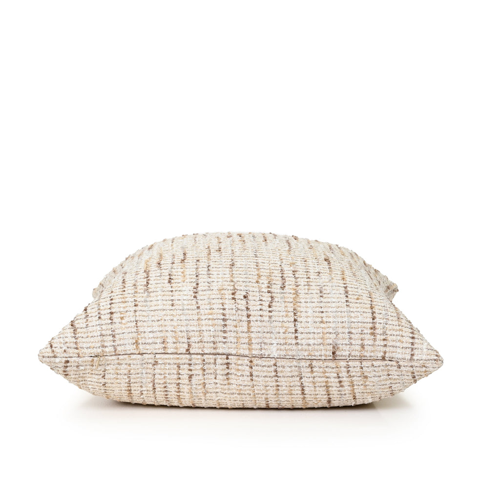 Coco Textures Cushion - Natural Tweed