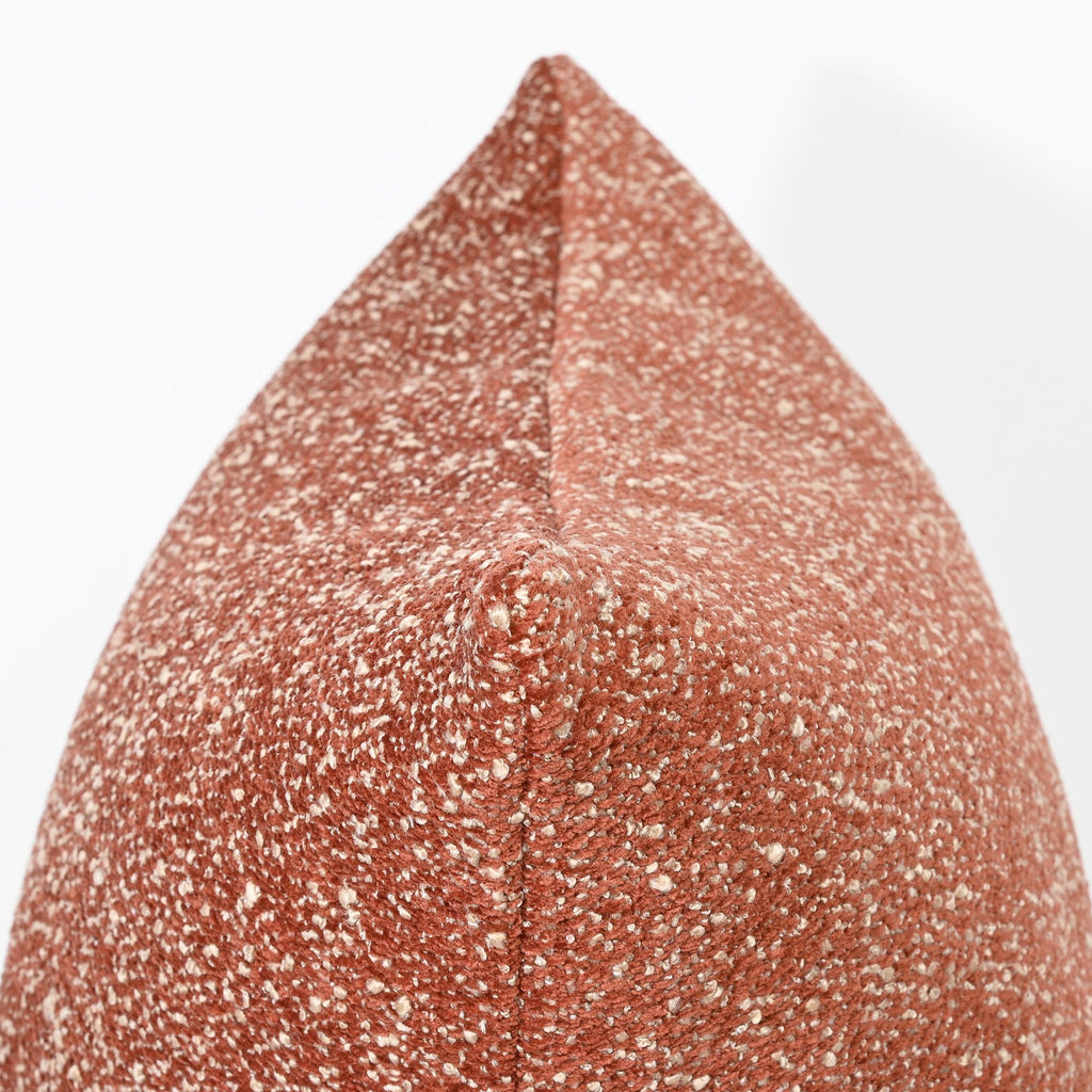 Coco Textures Cushion - Terra Red