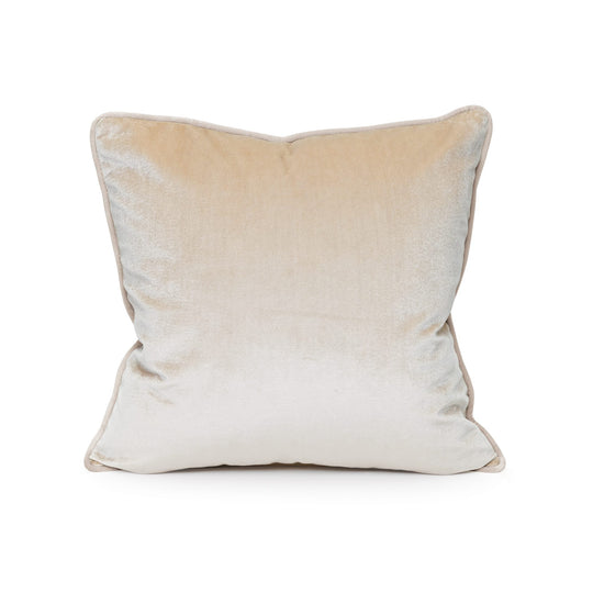 Coco Piped Cushion - Champagne Self Piped