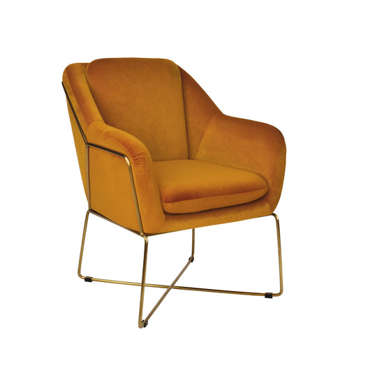 Marco Armchair – Dark Amber