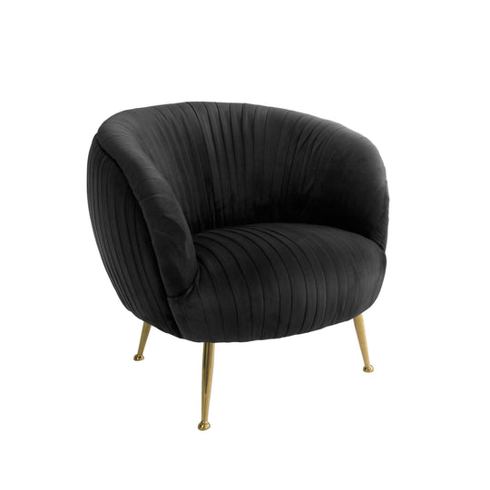 Palermo Armchair – Black