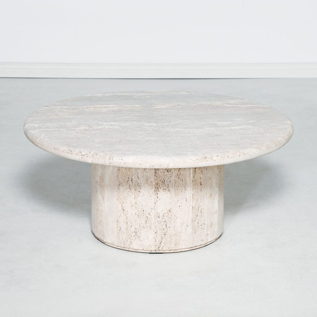 Gareth Coffee Table Large - Light Travertine