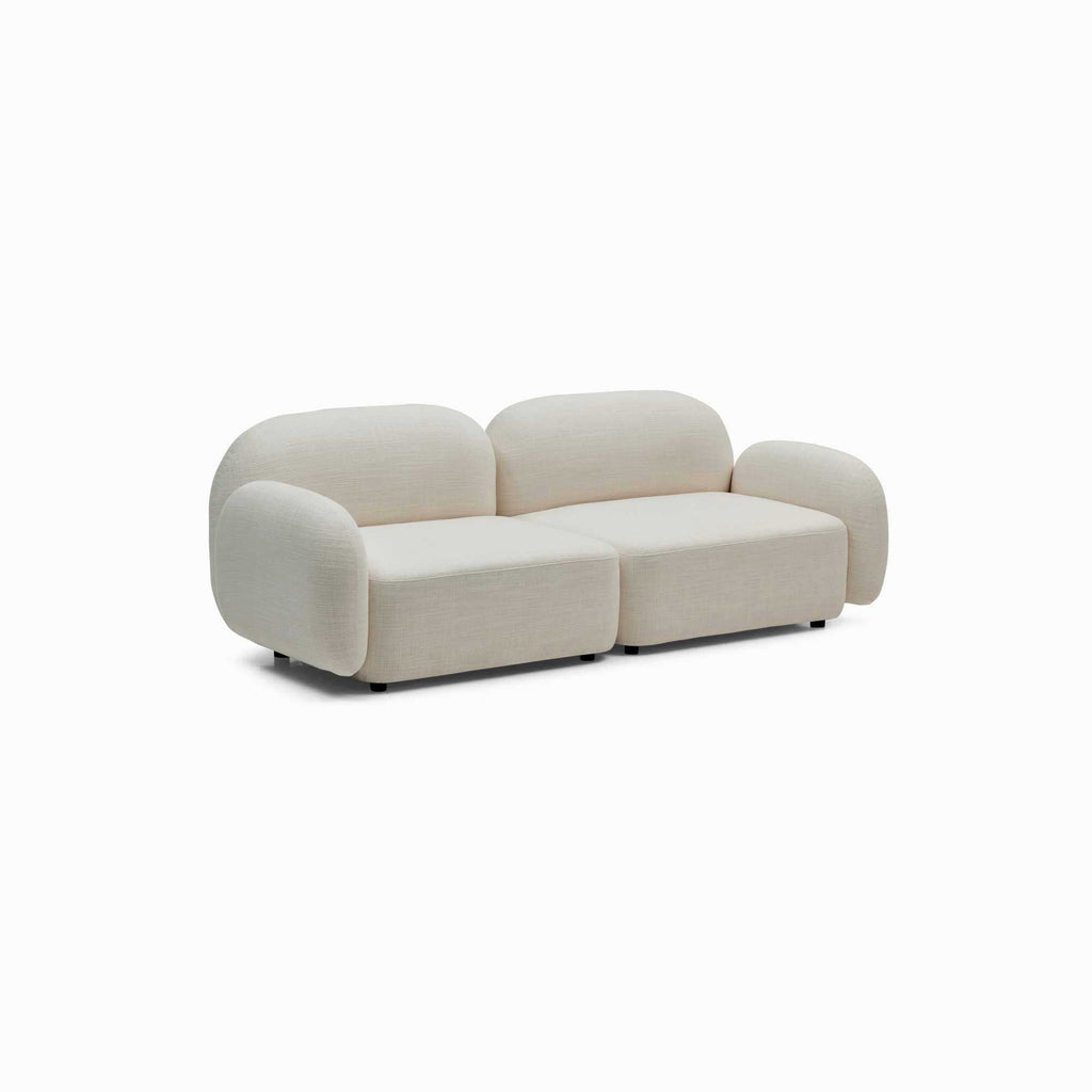 Oslo Modular Sofa Frosted Ivory 2 Seat
