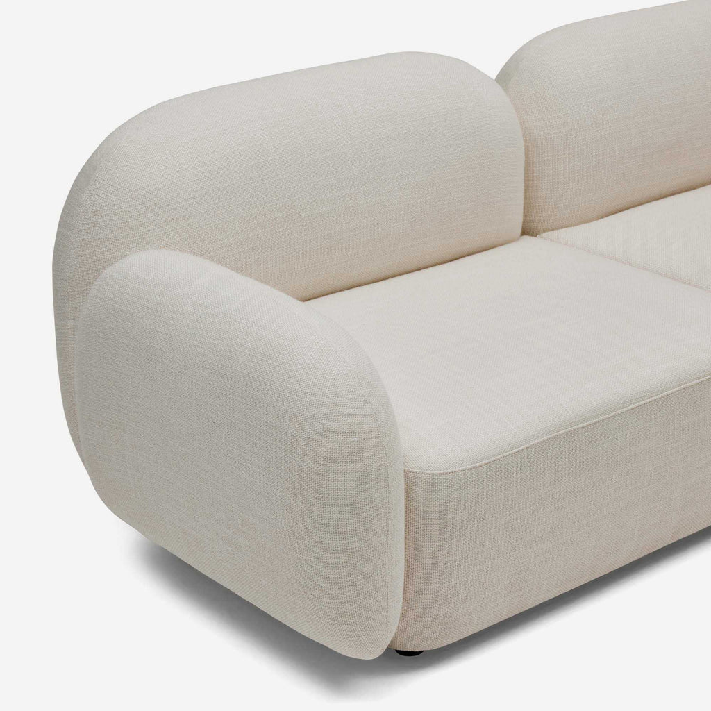 Oslo Modular Sofa Frosted Ivory 2 Seat