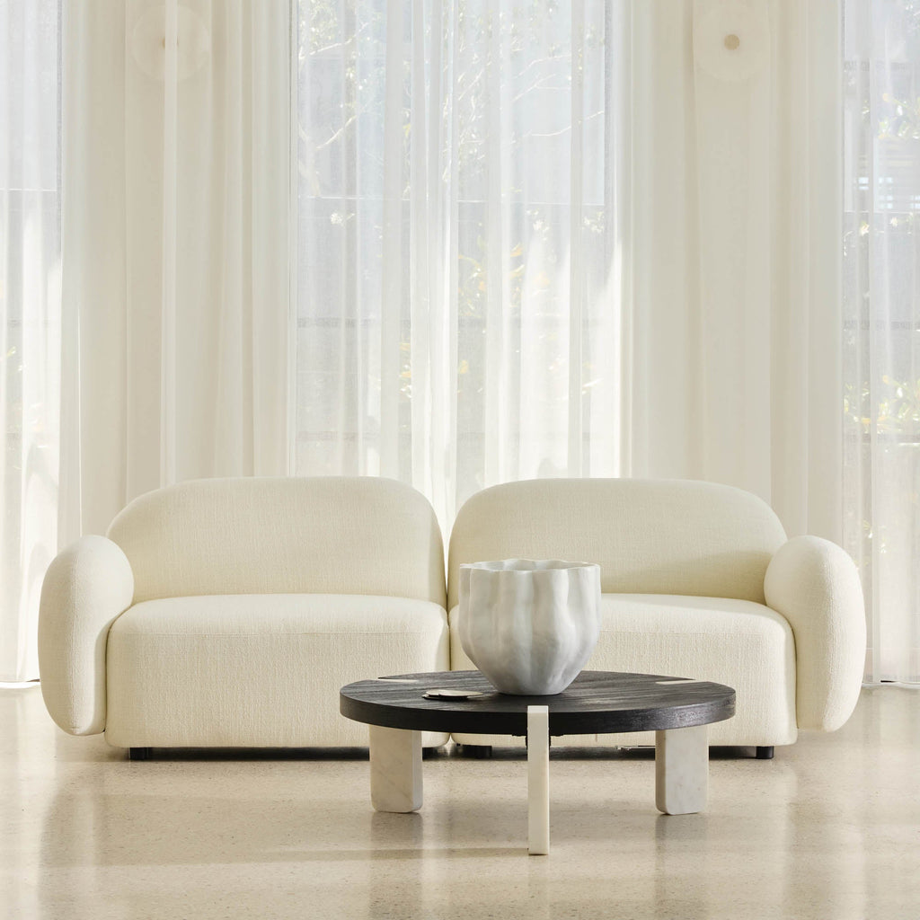 Oslo Modular Sofa Frosted Ivory 2 Seat