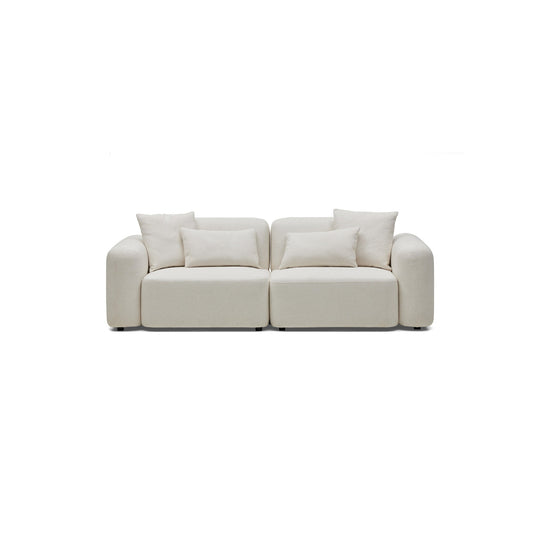Pascal Modular Sofa Ivory White 2 Seat