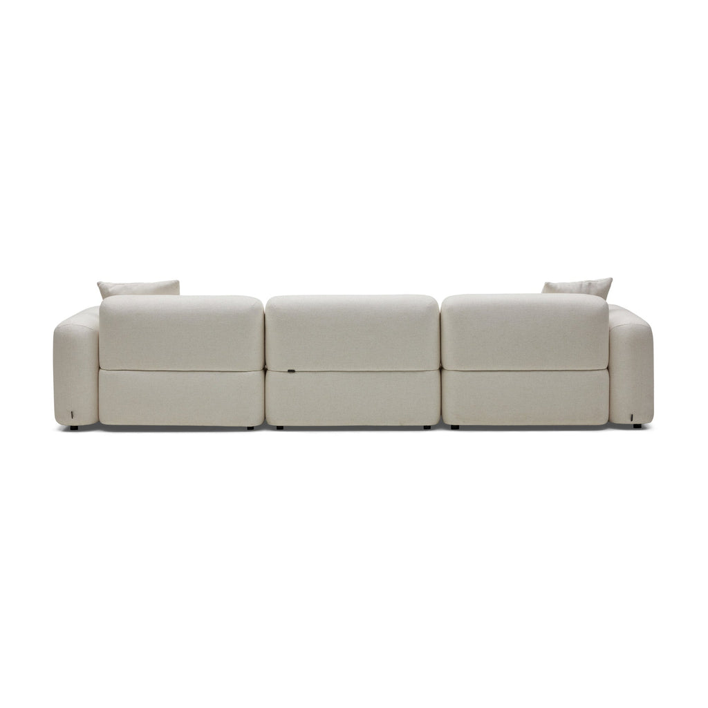 Pascal Modular Sofa Ivory White 3 Seat