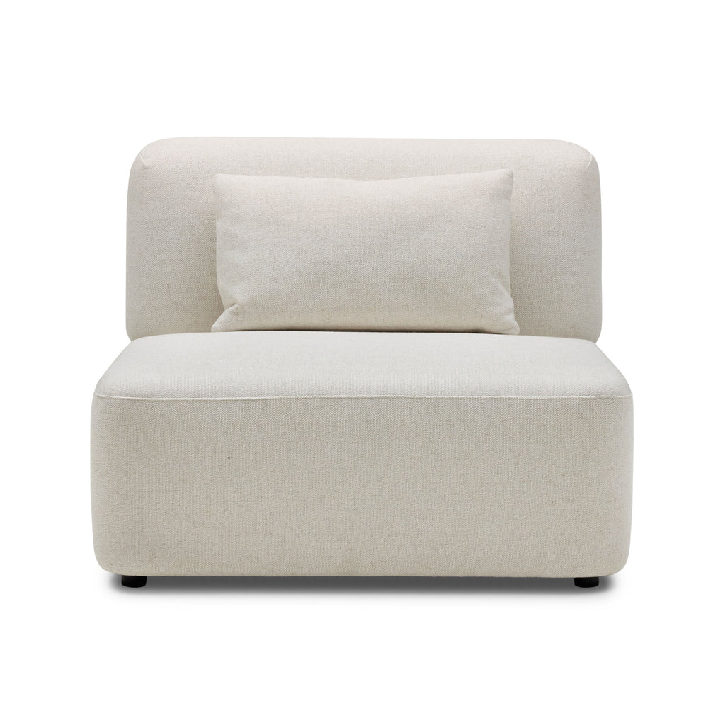 Pascal Sofa Chair Ivory White