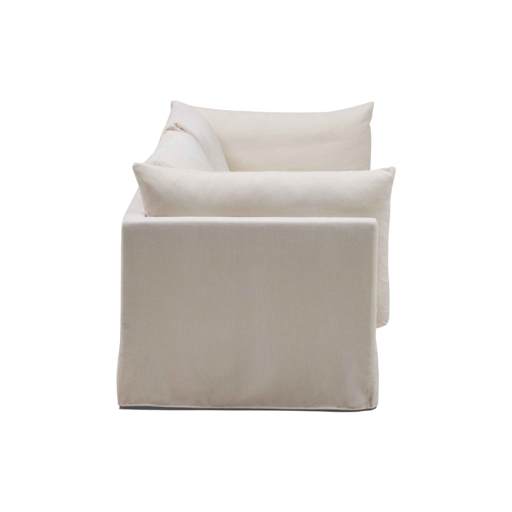 Mia Modular Sofa Warm Ivory 2 Seat