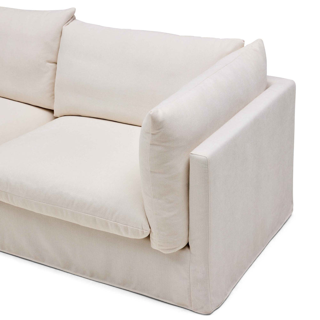 Mia Modular Sofa Warm Ivory 2 Seat