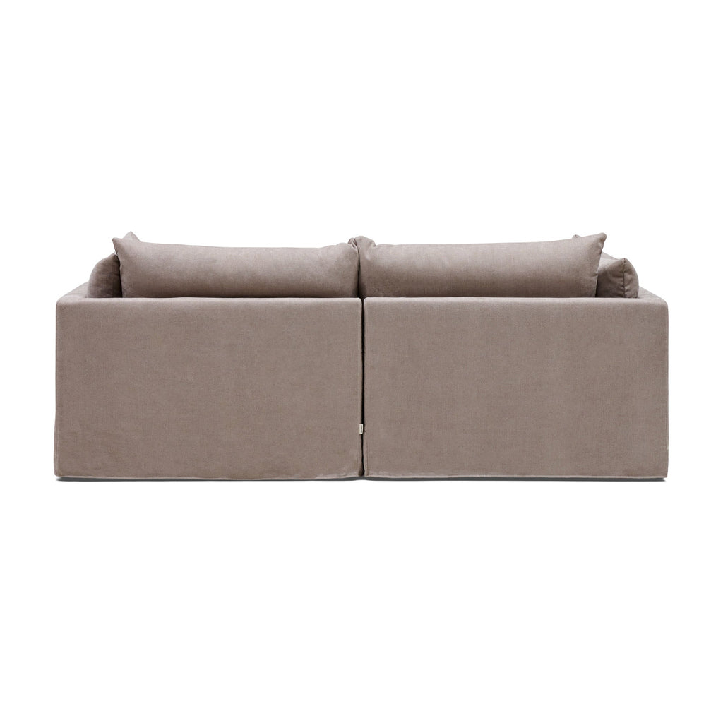 Mia Modular Sofa Oatmeal 2 Seat Right
