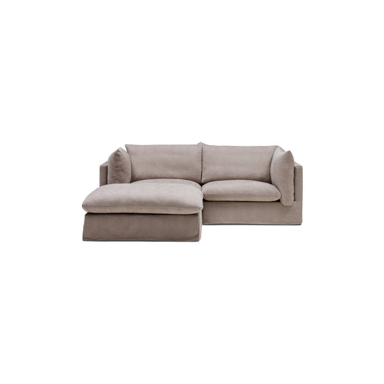 Mia Modular Sofa Oatmeal 2 Seat Left