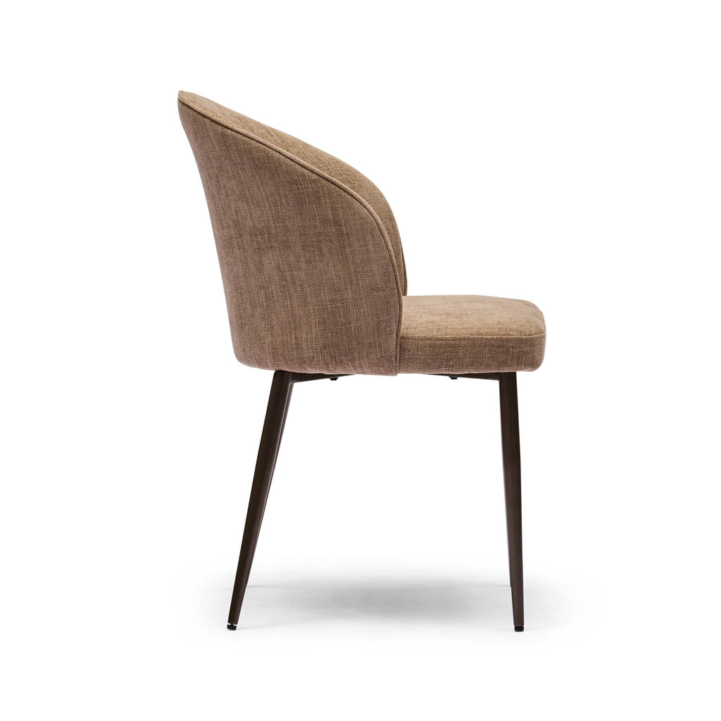 Gia Dining Chair Mushroom Bronze