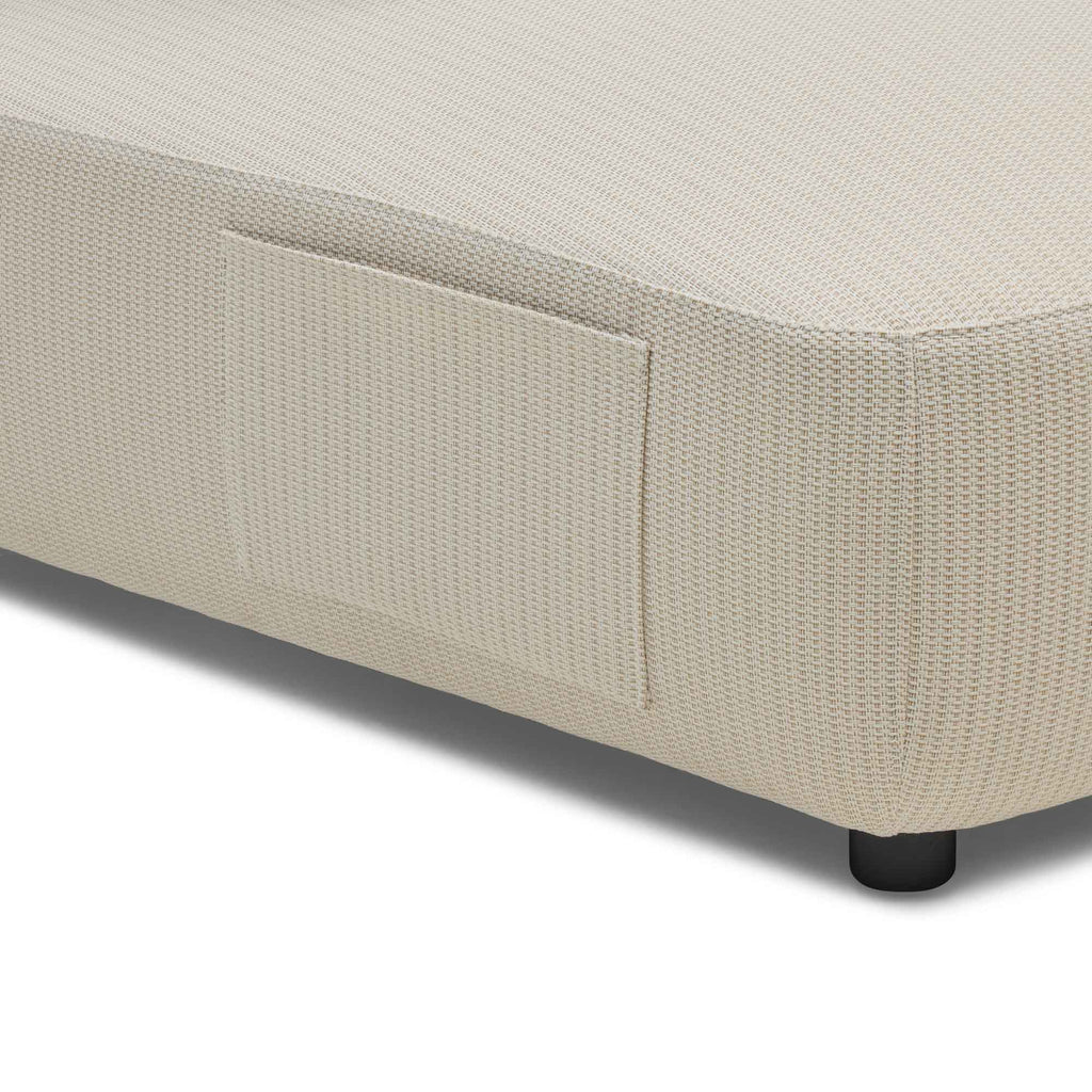 Dune Outdoor Modular Sofa Natural 2 Seat