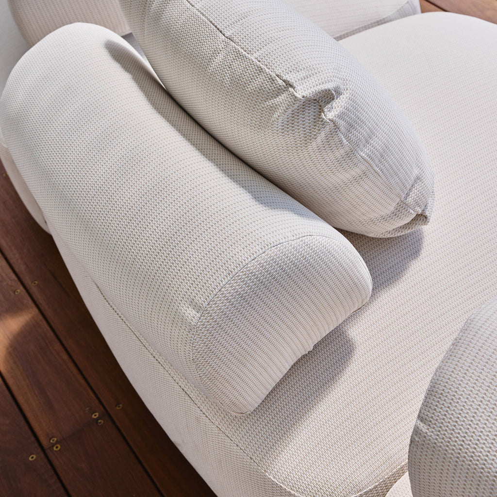 Dune Outdoor Modular Sofa Natural 2 Seat