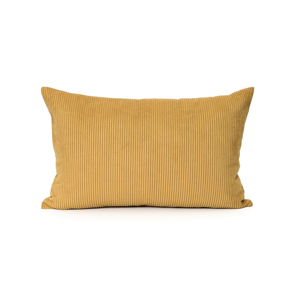 Cord Cushion - Yellow