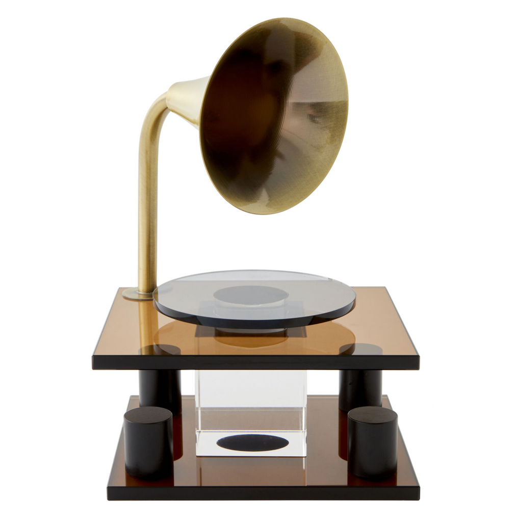 Vintage Gramophone - Brown Crystal