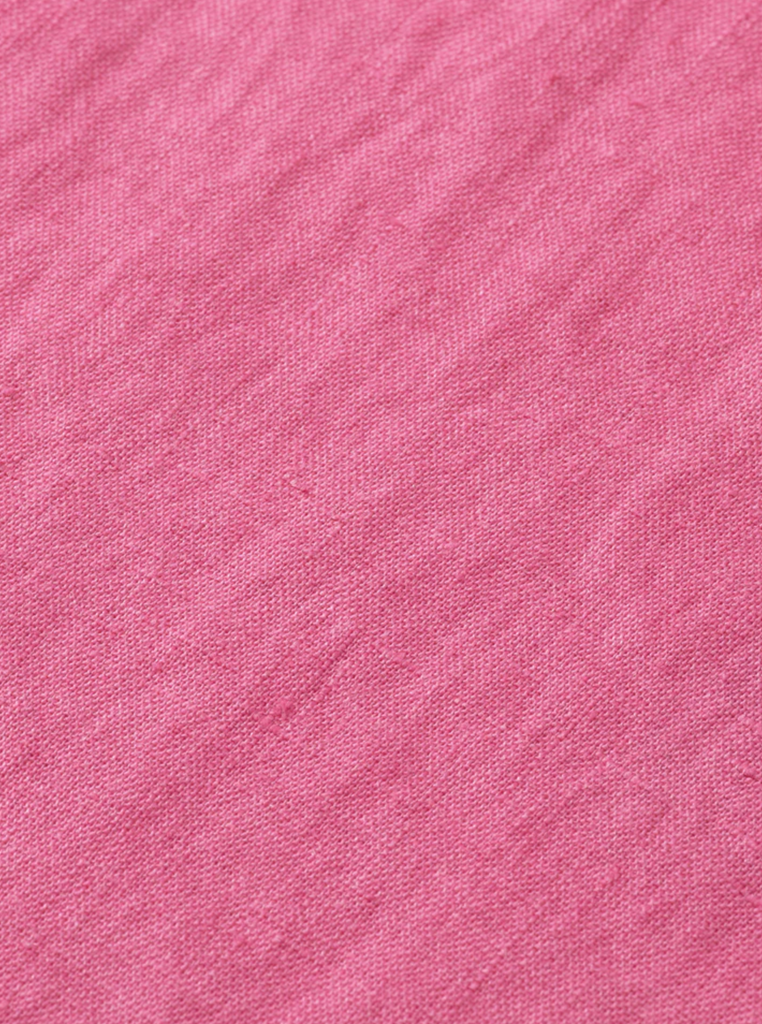 Oversized Linen Shirt - Pink