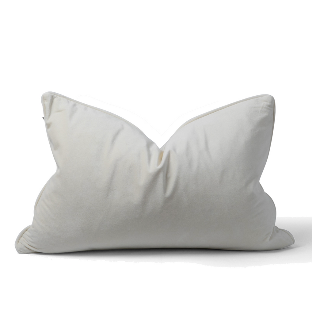 Cara Luxurious Cushion - Ivory