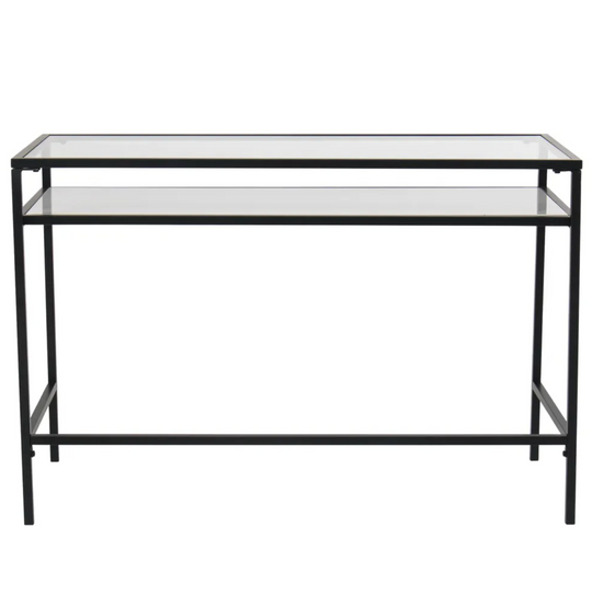 Denny Desk - Glass and Marble