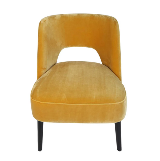 Amoria Lounge Chair - Mustard (Sale)