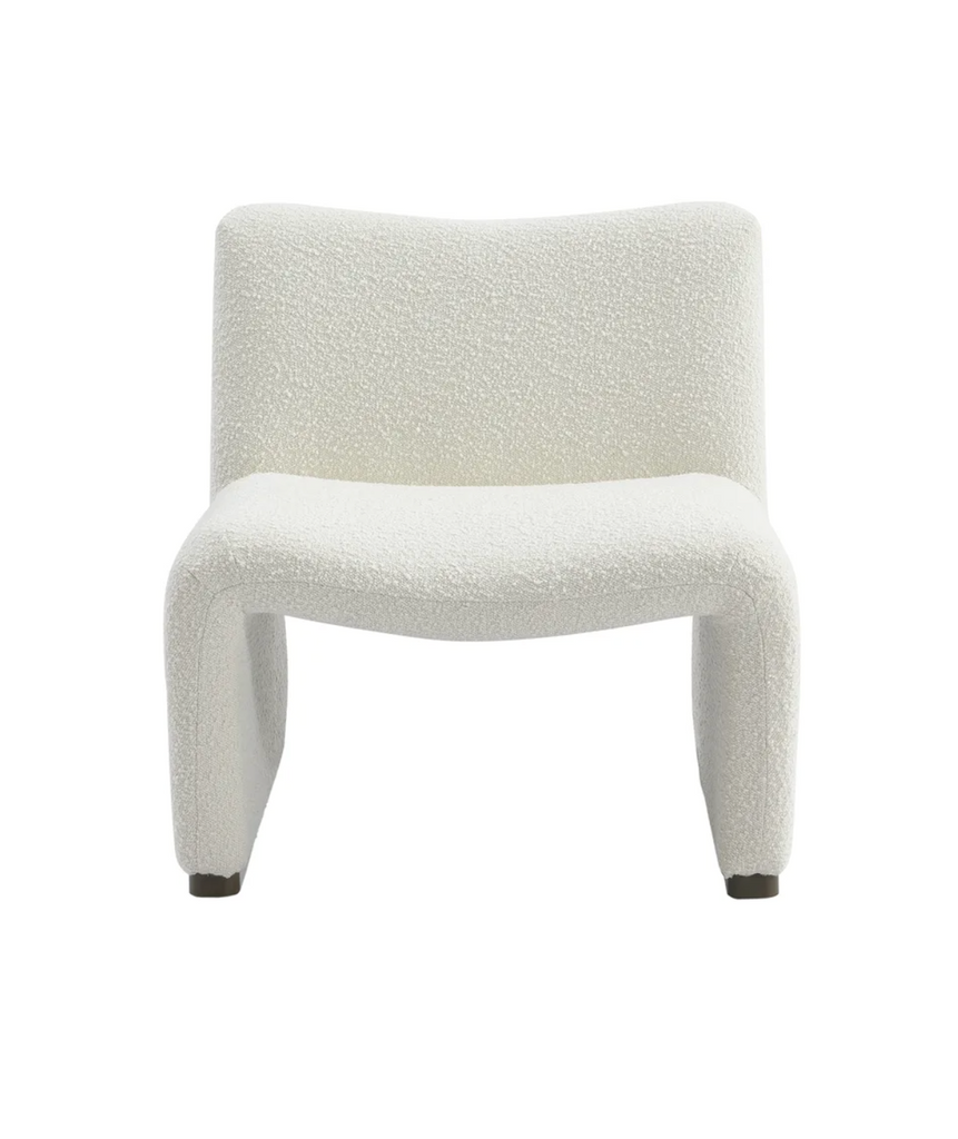 Bea Occasional Chair - White Boucle