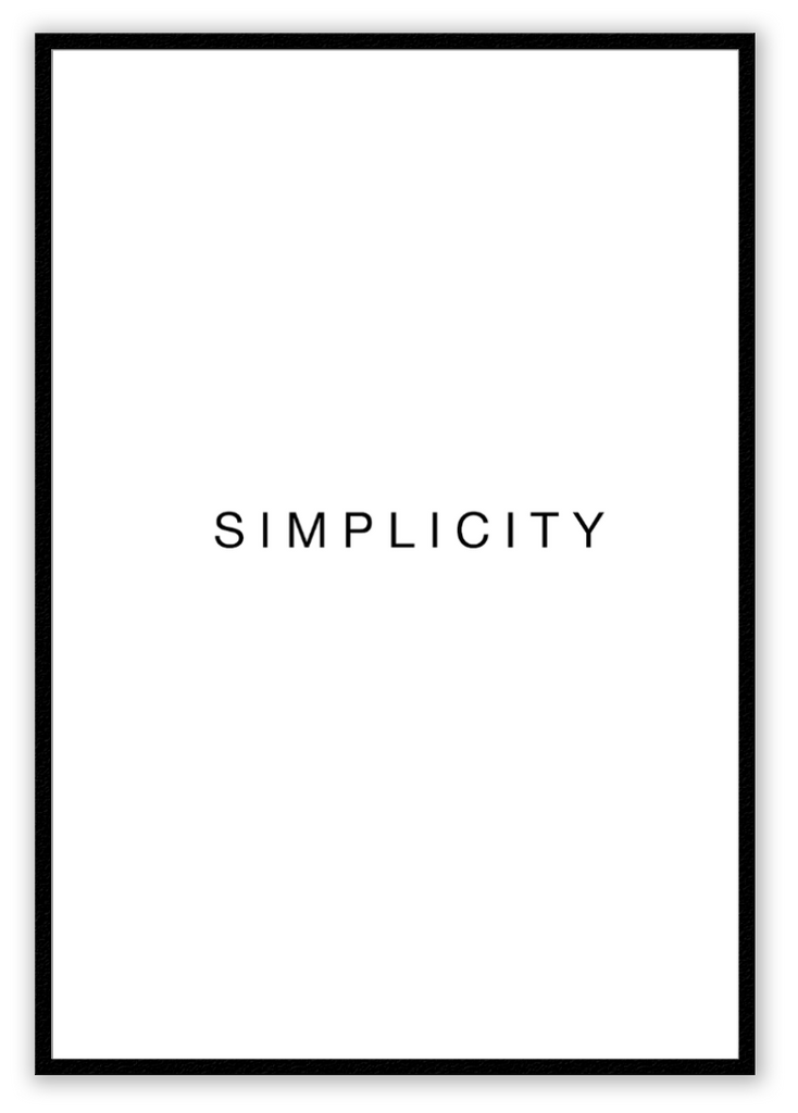 Simplicity White (Sale)