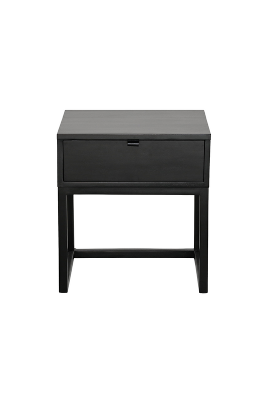 Ara Bedside Table - Black