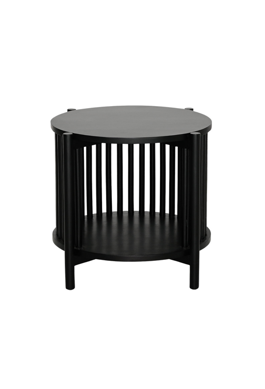 Rona Bedside Table - Black