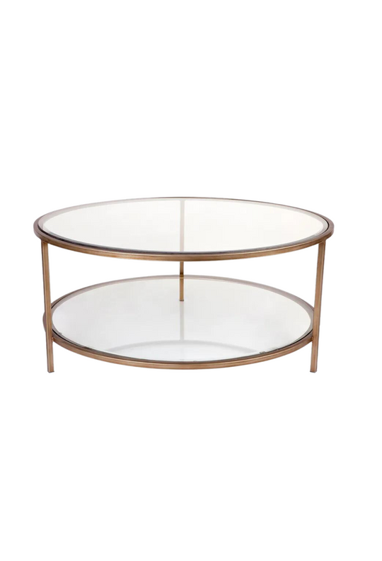 Gory Coffee Table - Antique Gold