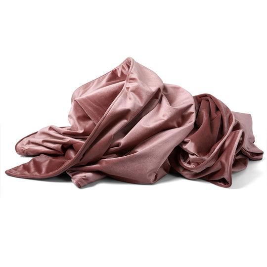 Florma Rose Velvet Throw