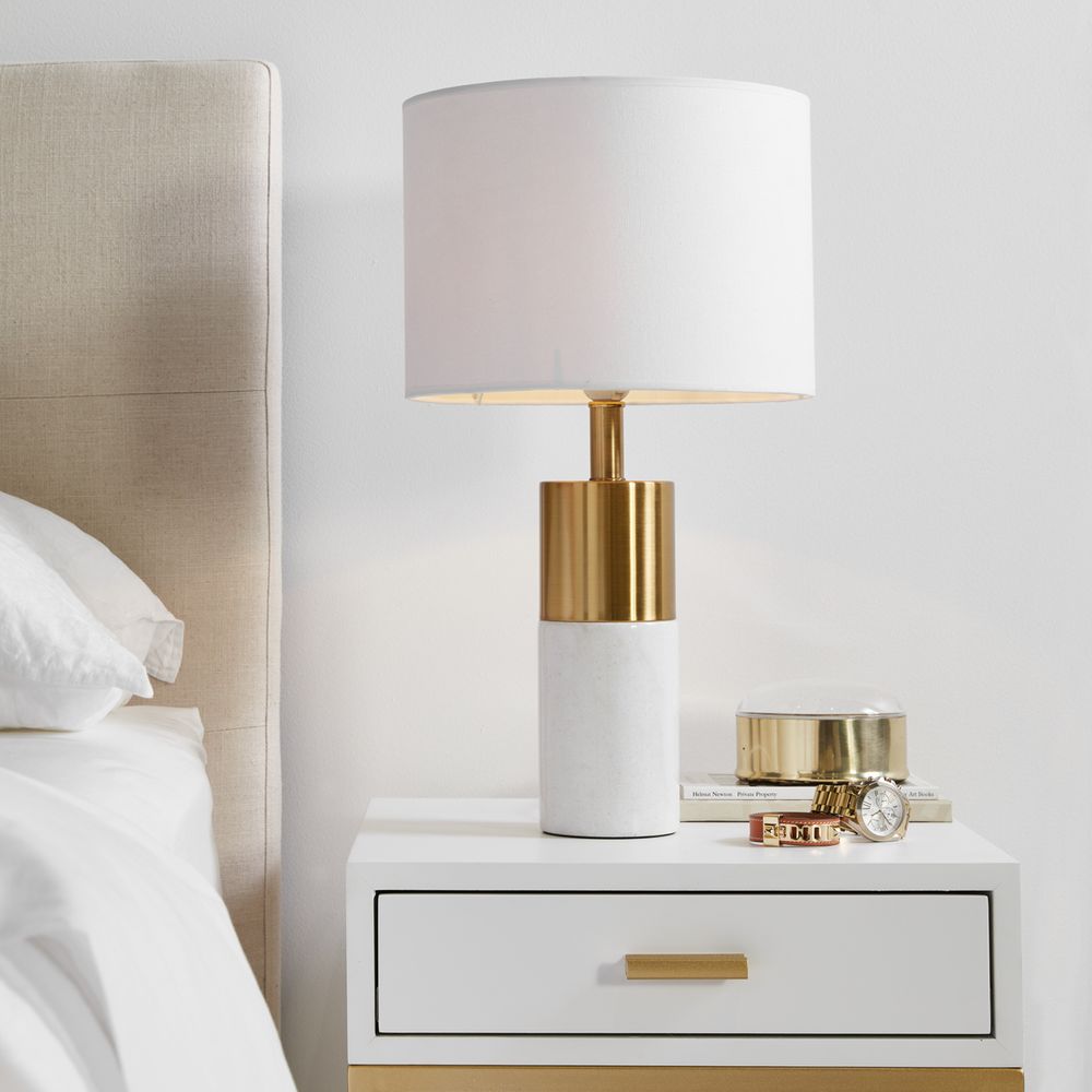 Lanze Table Lamp - White