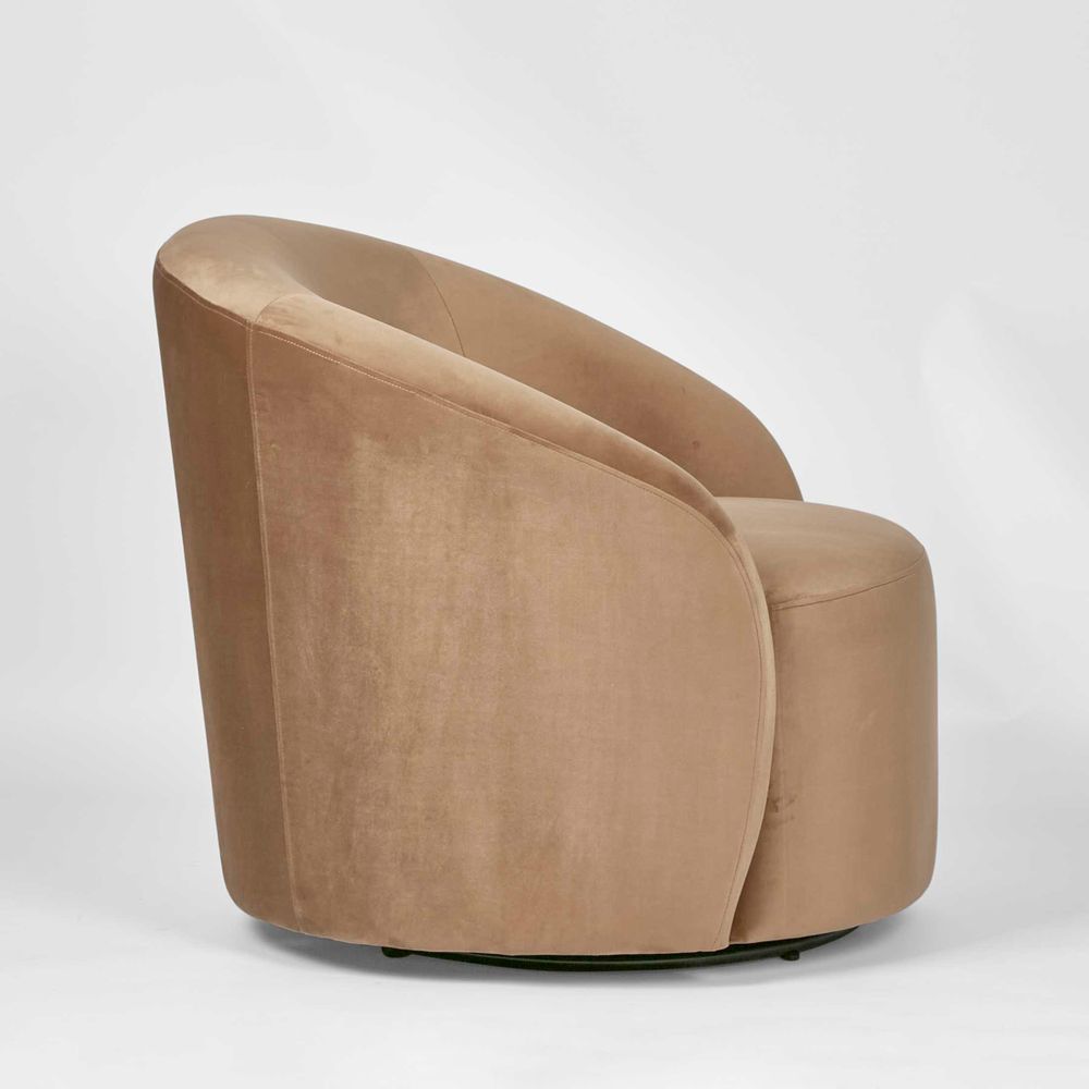 Sara Swivel Chair Toffee