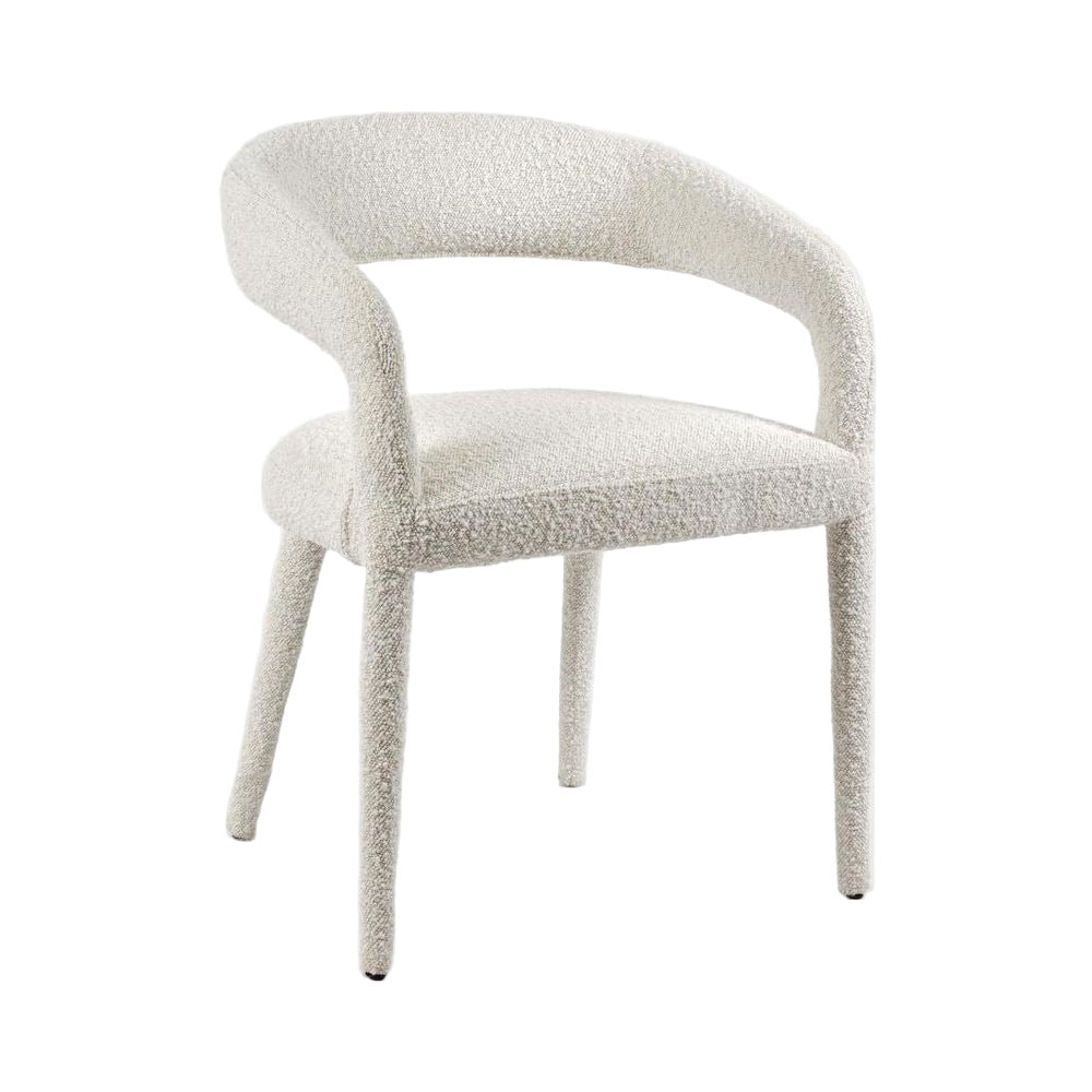 NAILA DINING CHAIR BOUCLE FABRIC
