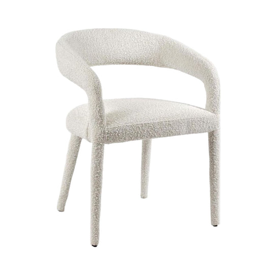 NAILA DINING CHAIR BOUCLE FABRIC