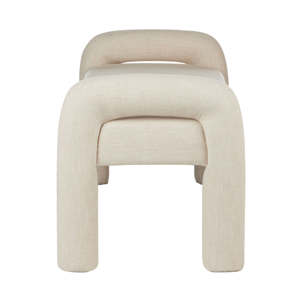 Mina Bench Seat Beige