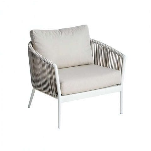 Giovara Outdoor Lounge Chair White