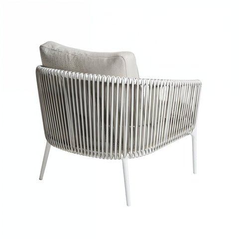 Giovara Outdoor Lounge Chair White