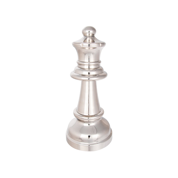 Chess Piece Queen - Silver