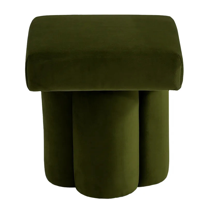 Axel Stool - Olive Velvet