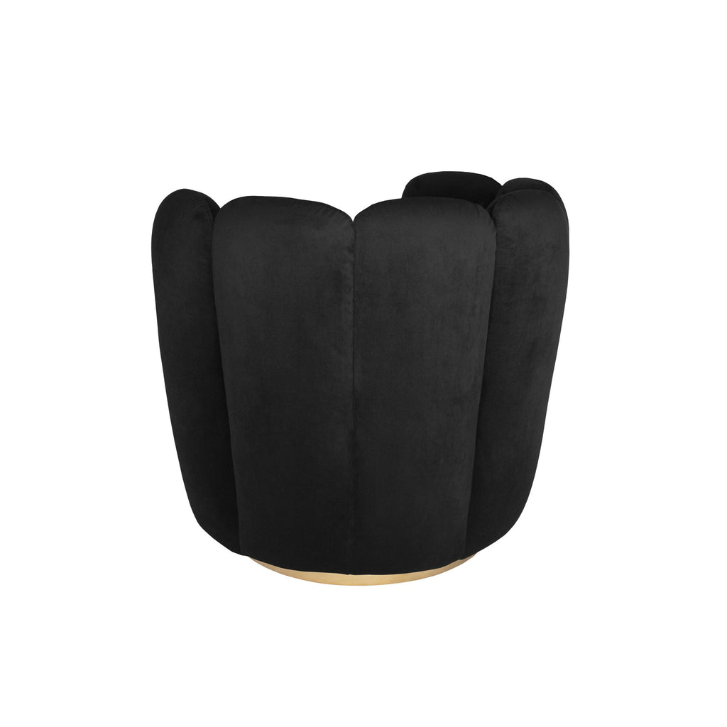 Tulip Armchair - Black