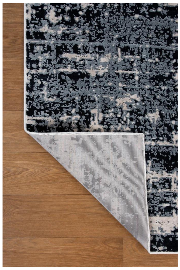 Brilliant Contemporary 420 Abstract Rugs - Blue