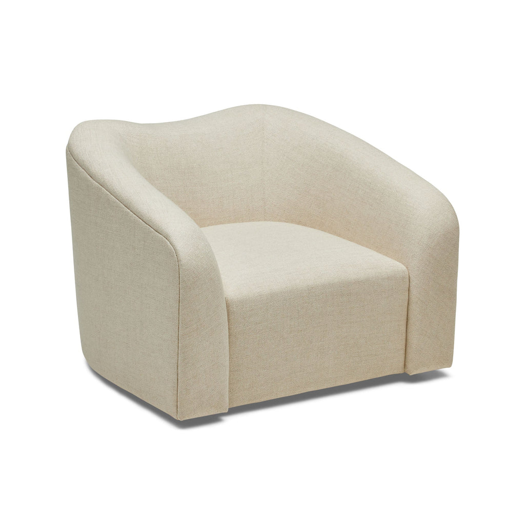 Musell Swivel Chair Ivory