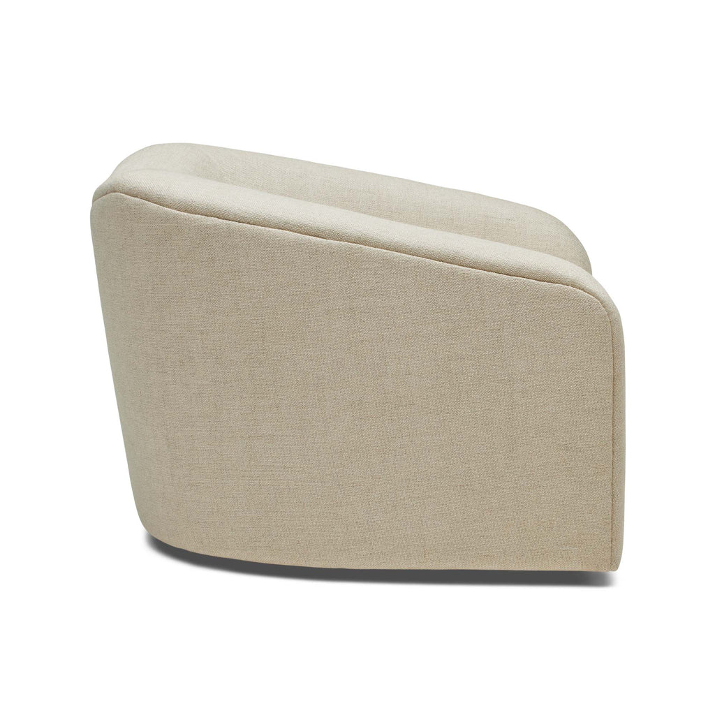 Musell Swivel Chair Ivory