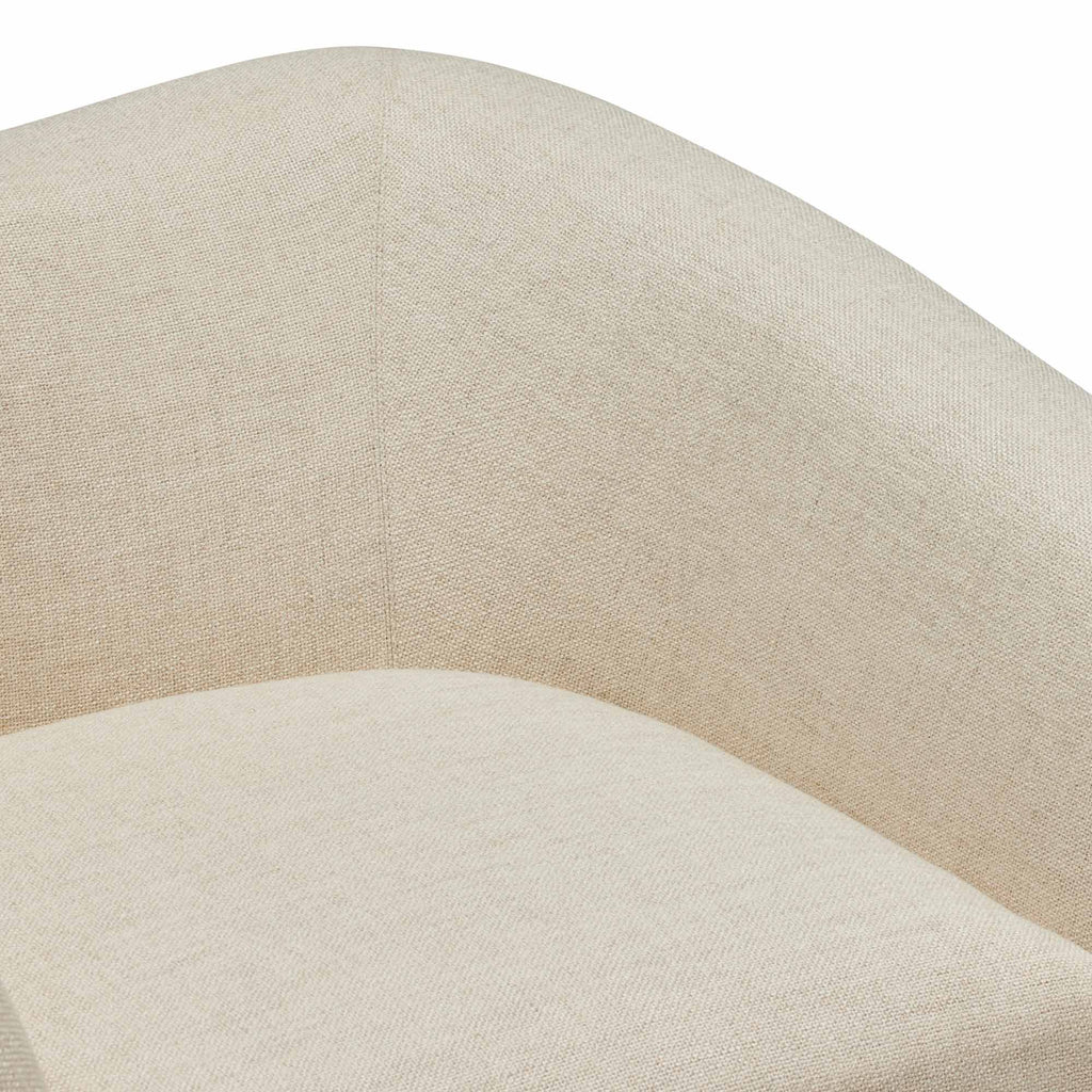 Musell Swivel Chair Ivory